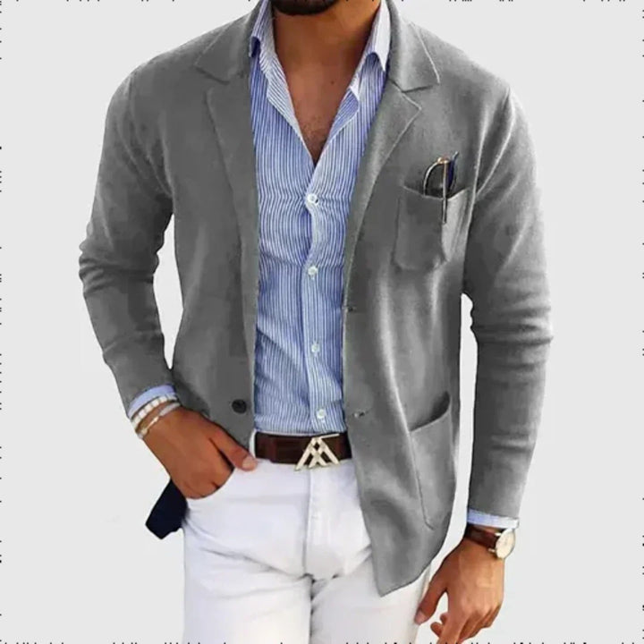 Jonas | Sacou Casual pentru Bărbați | Buzunare Aplicate
