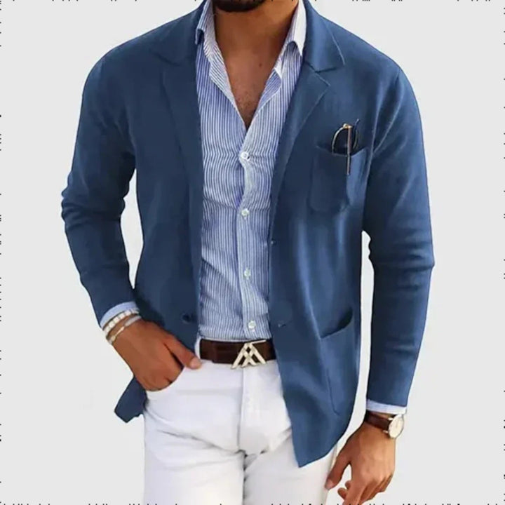 Jonas | Sacou Casual pentru Bărbați | Buzunare Aplicate