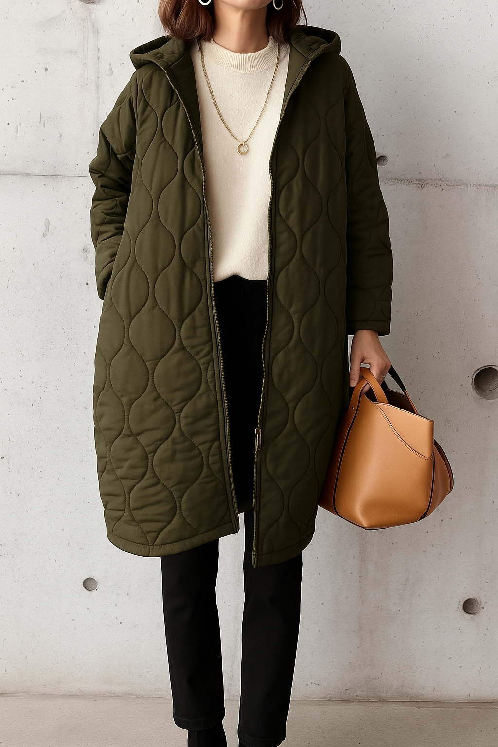 Lily Parka Donna Invernale con Cappuccio – Calda, Impermeabile e Stile Elegante