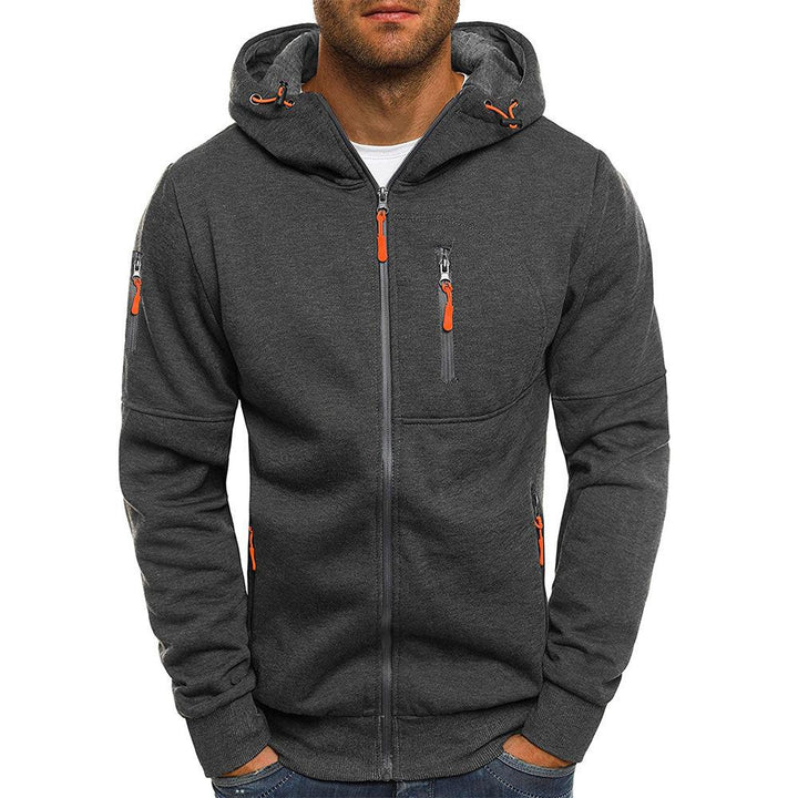 Felix Felpa Uomo con Cappuccio e Zip – Vestibilità Rilassata & Stile Casual Sportivo
