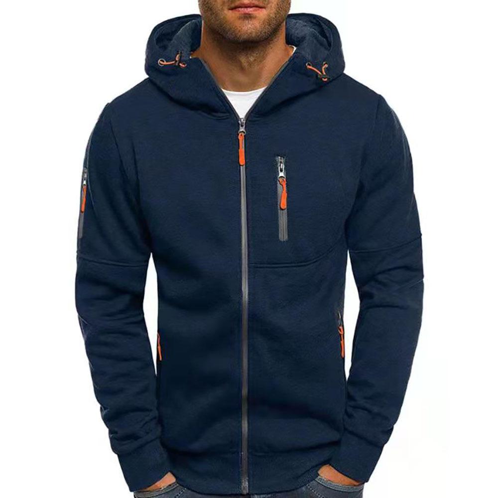 Felix Felpa Uomo con Cappuccio e Zip – Vestibilità Rilassata & Stile Casual Sportivo