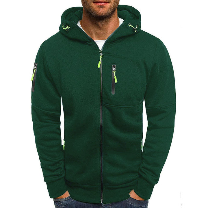 Felix Felpa Uomo con Cappuccio e Zip – Vestibilità Rilassata & Stile Casual Sportivo
