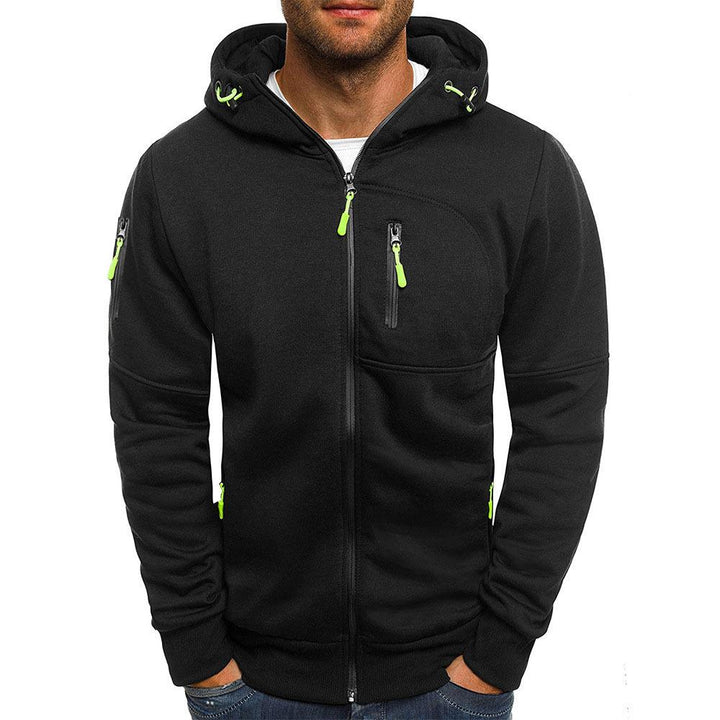 Felix Felpa Uomo con Cappuccio e Zip – Vestibilità Rilassata & Stile Casual Sportivo