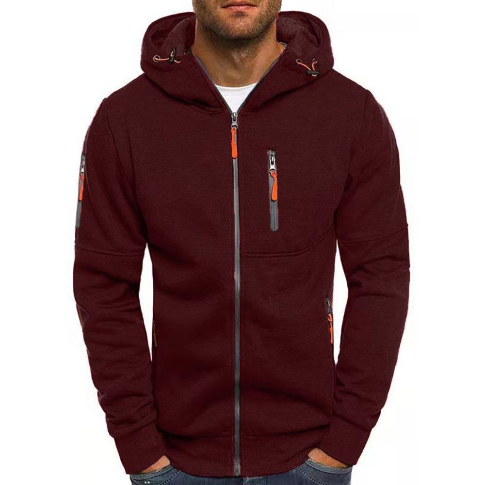 Felix Felpa Uomo con Cappuccio e Zip – Vestibilità Rilassata & Stile Casual Sportivo