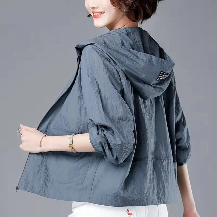 Women's Casual Waterproof Jacket | With Hood