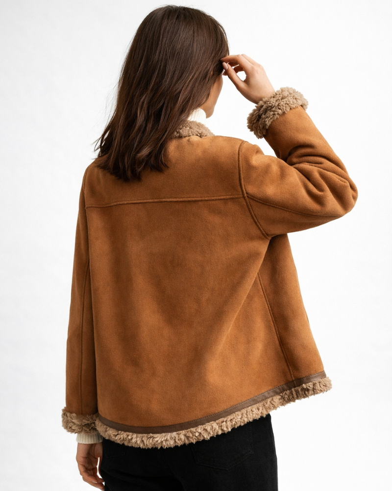 Giulia Giacca Donna Invernale – Bottoni Frontali, Taglio Strutturato, Cappotto Elegante