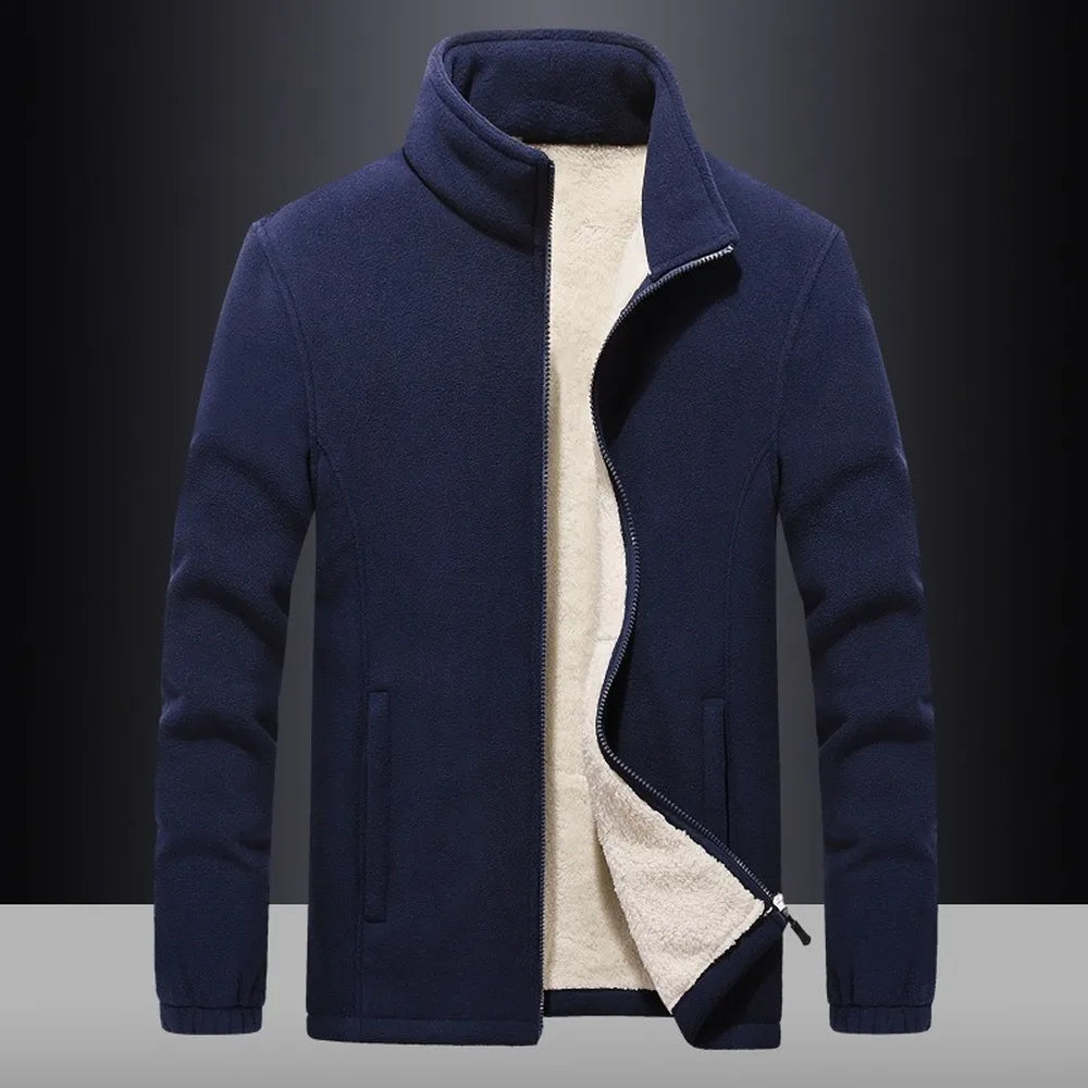 Casual Fleece Jacket for Men | Winter