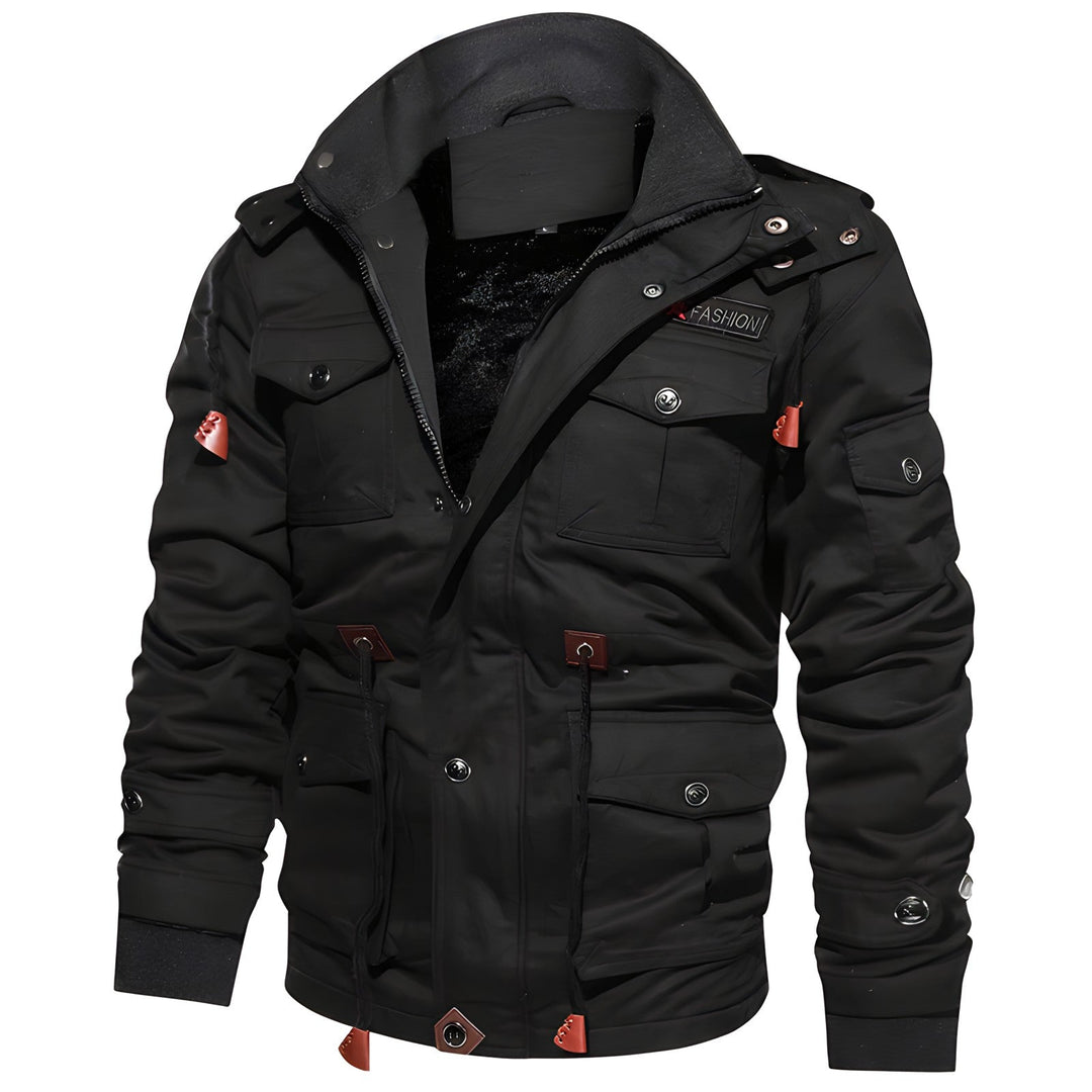 Geacă outdoor pentru bărbați cu buzunare | De iarnă
