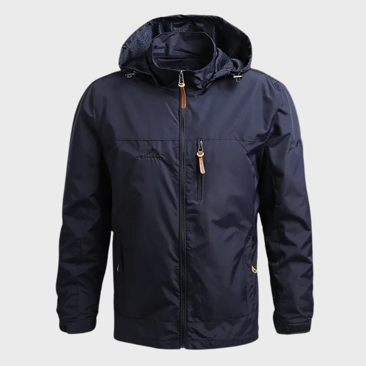 Outdoor-Jacke mit Kapuze für Herren | Regenfest