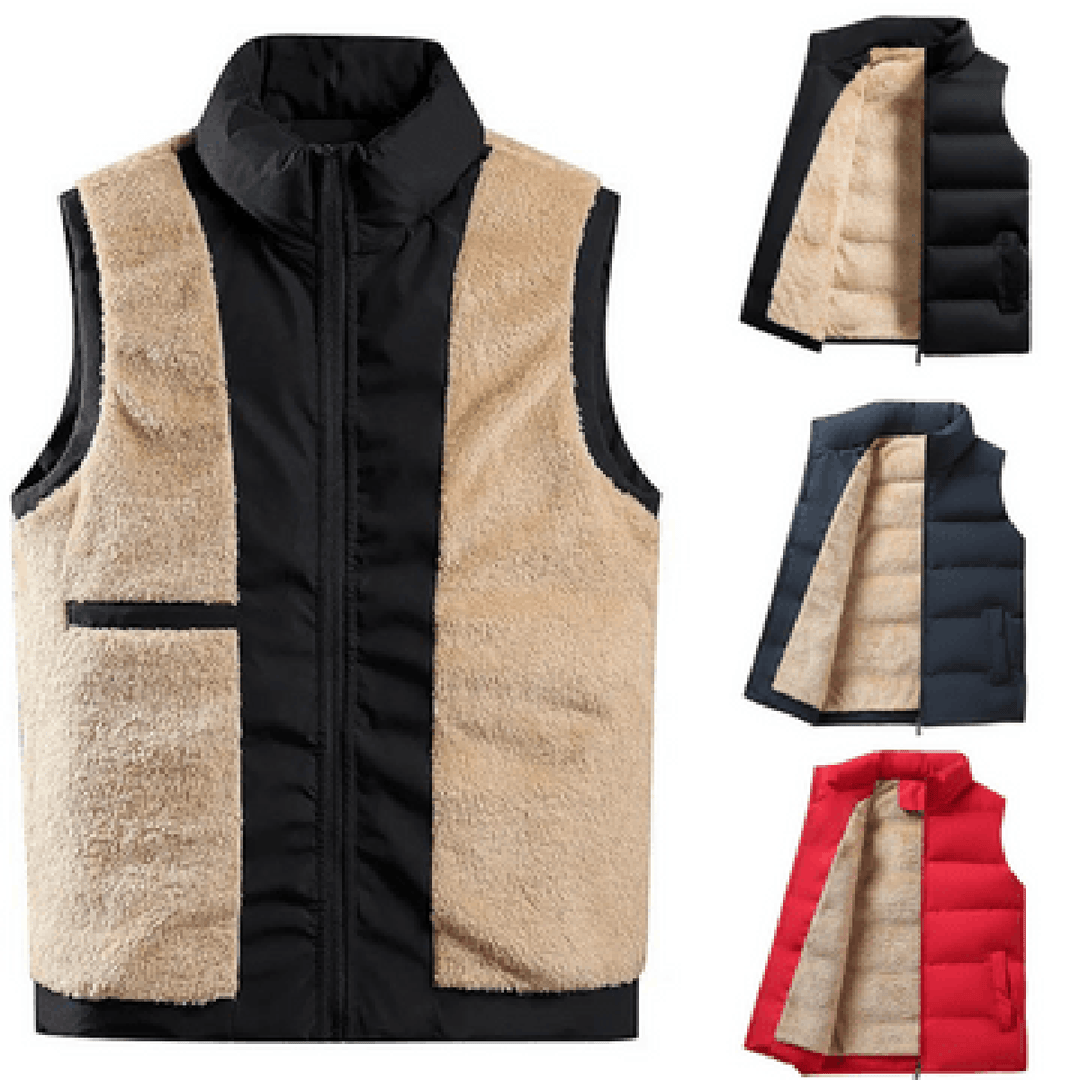 Odin Gilet Imbottito Uomo – Antivento, Leggero & Foderato in Lana Sintetica