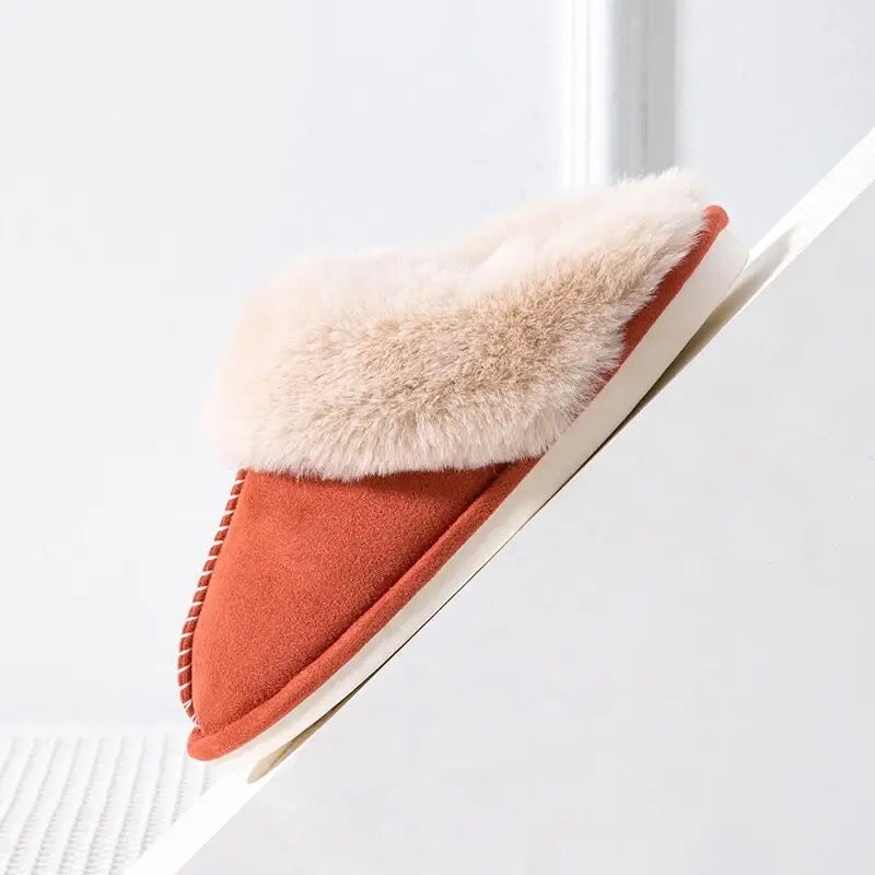 Slippers For Women | With Fur Trim