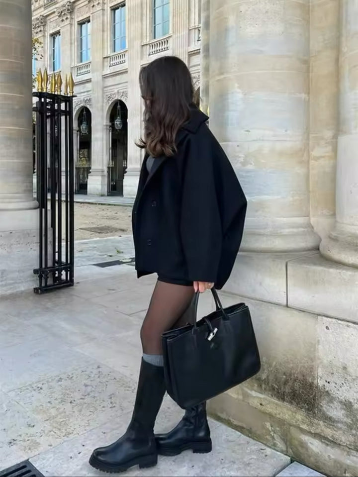Olivia Cappotto Oversize Donna σε Μαλλί – Ζεστό, Κομψό και Χαλαρό Στυλ