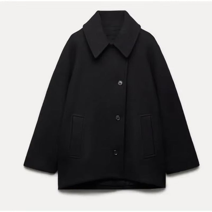 Olivia Cappotto Oversize Donna σε Μαλλί – Ζεστό, Κομψό και Χαλαρό Στυλ