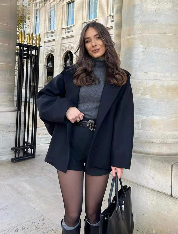 Olivia Cappotto Oversize Donna σε Μαλλί – Ζεστό, Κομψό και Χαλαρό Στυλ