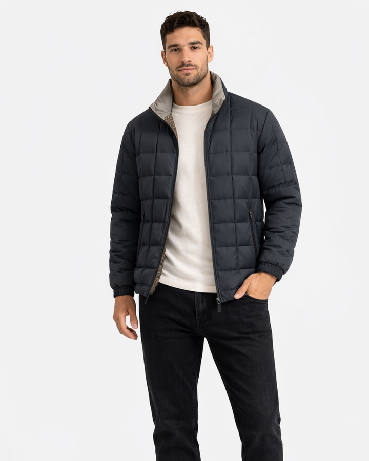 Hugo Piumino Invernale Uomo Puffer – Giacca Calda Leggera Winterguard per Freddo Intenso