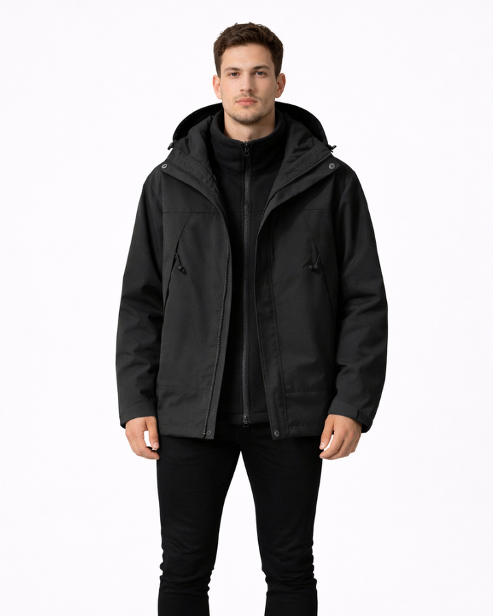 Benedict Giacca Uomo 3-in-1 Fleece – Cappotto Invernale Caldo Traspirante Stile Casual