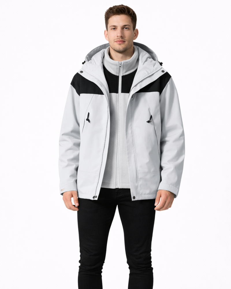 Benedict Giacca Uomo 3-in-1 Fleece – Cappotto Invernale Caldo Traspirante Stile Casual