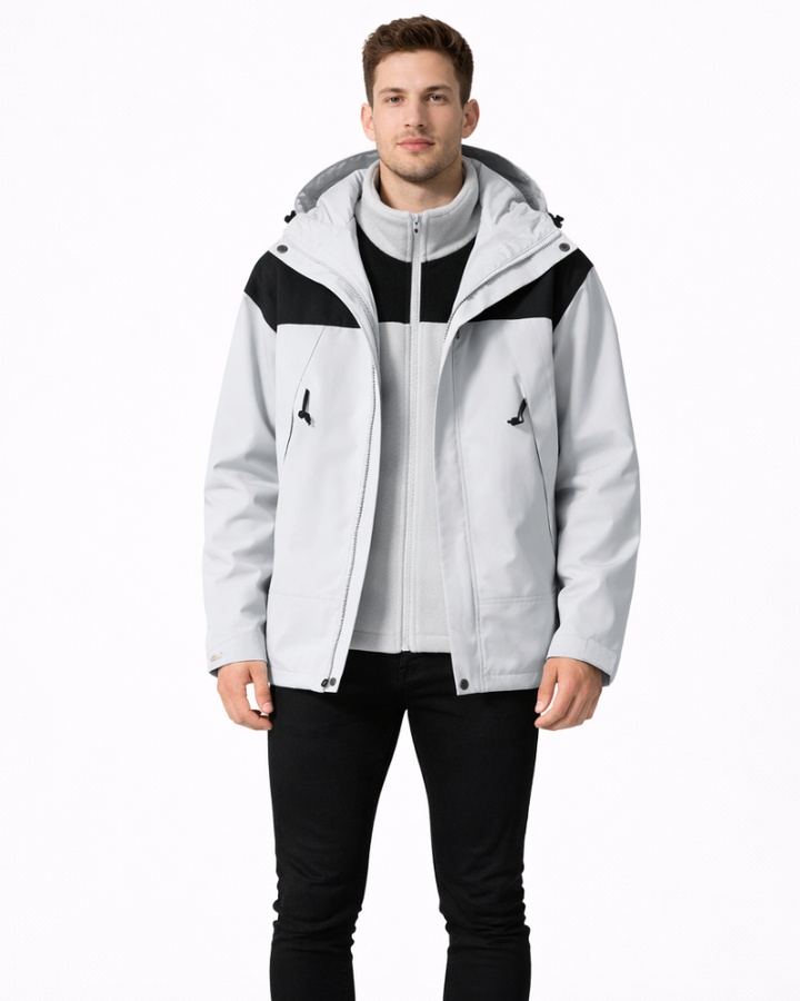 Benedict Giacca Uomo 3-in-1 Fleece – Cappotto Invernale Caldo Traspirante Stile Casual