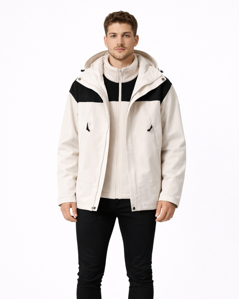 Benedict Giacca Uomo 3-in-1 Fleece – Cappotto Invernale Caldo Traspirante Stile Casual