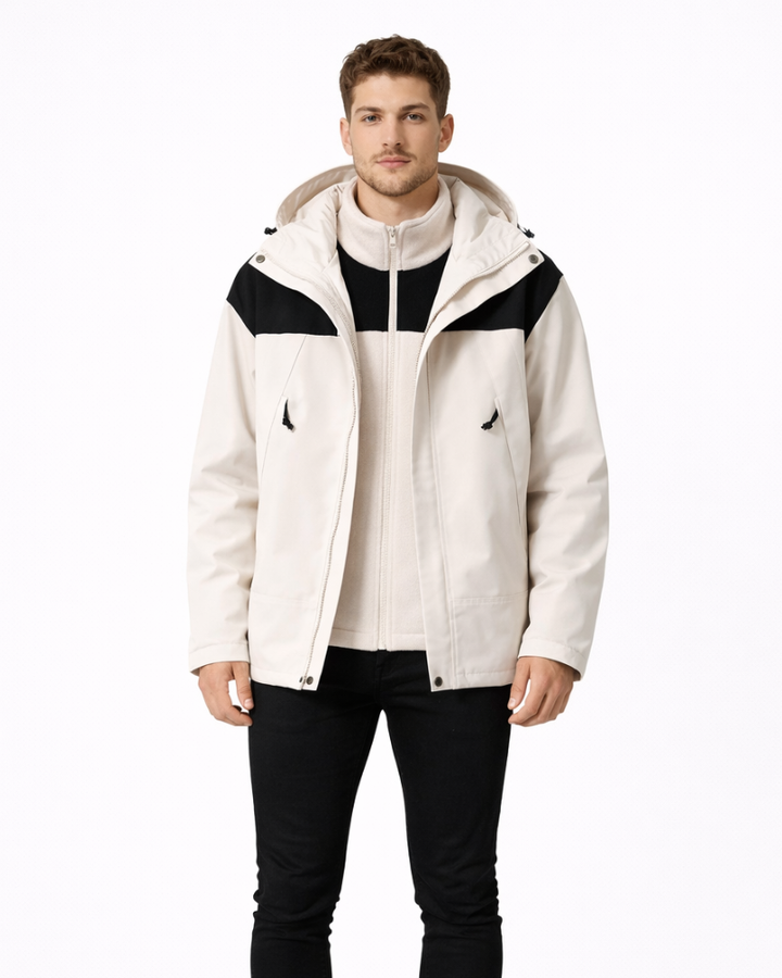 Benedict Giacca Uomo 3-in-1 Fleece – Cappotto Invernale Caldo Traspirante Stile Casual
