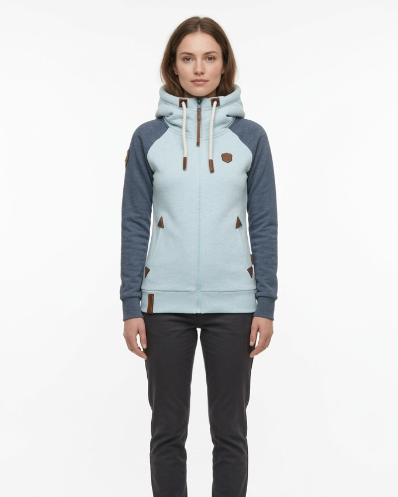 Lucia Felpa con Cappuccio Donna – Hoodie Casual Morbido con Cappuccio Regolabile