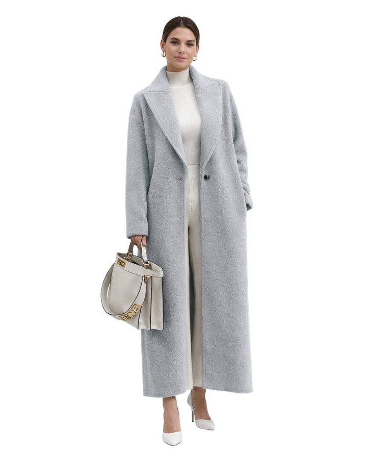 Marcel Cappotto Donna Oversize Invernale – Dlouhý teplý kabát s volným střihem, moderní styl