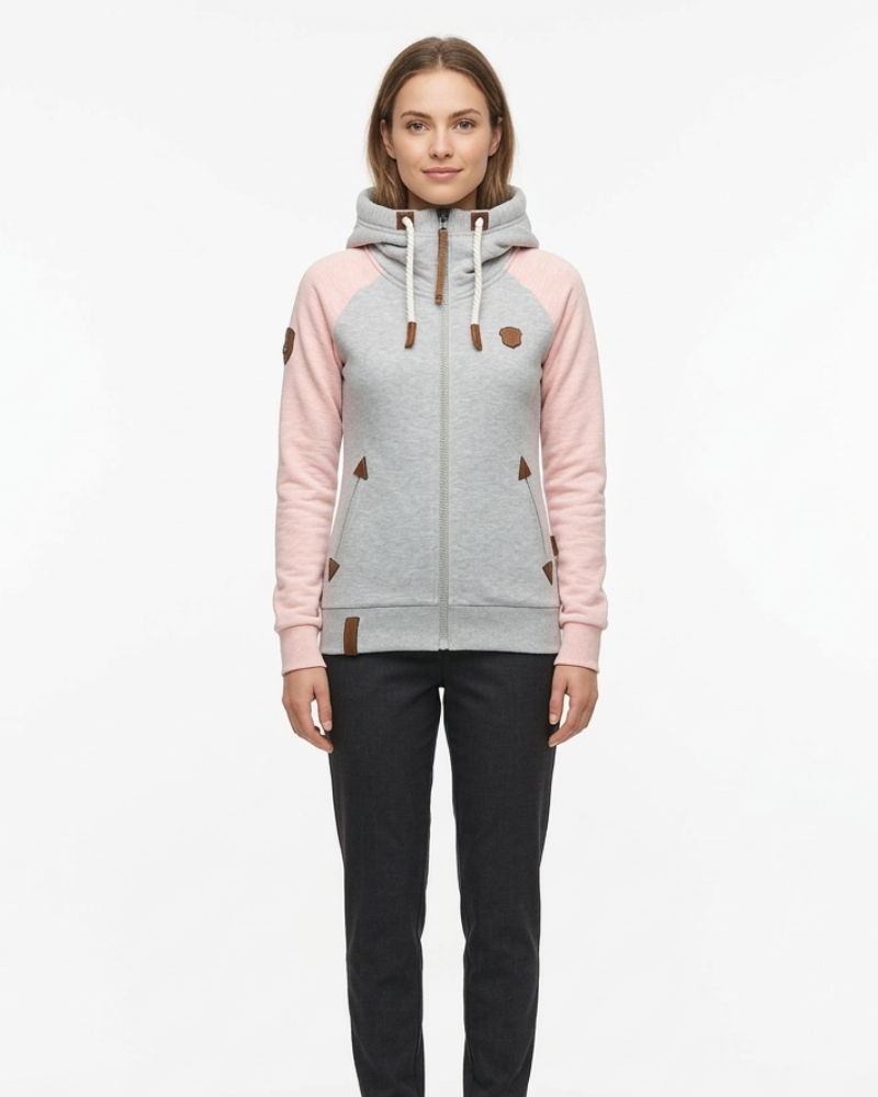 Lucia Felpa con Cappuccio Donna – Hoodie Casual Morbido con Cappuccio Regolabile