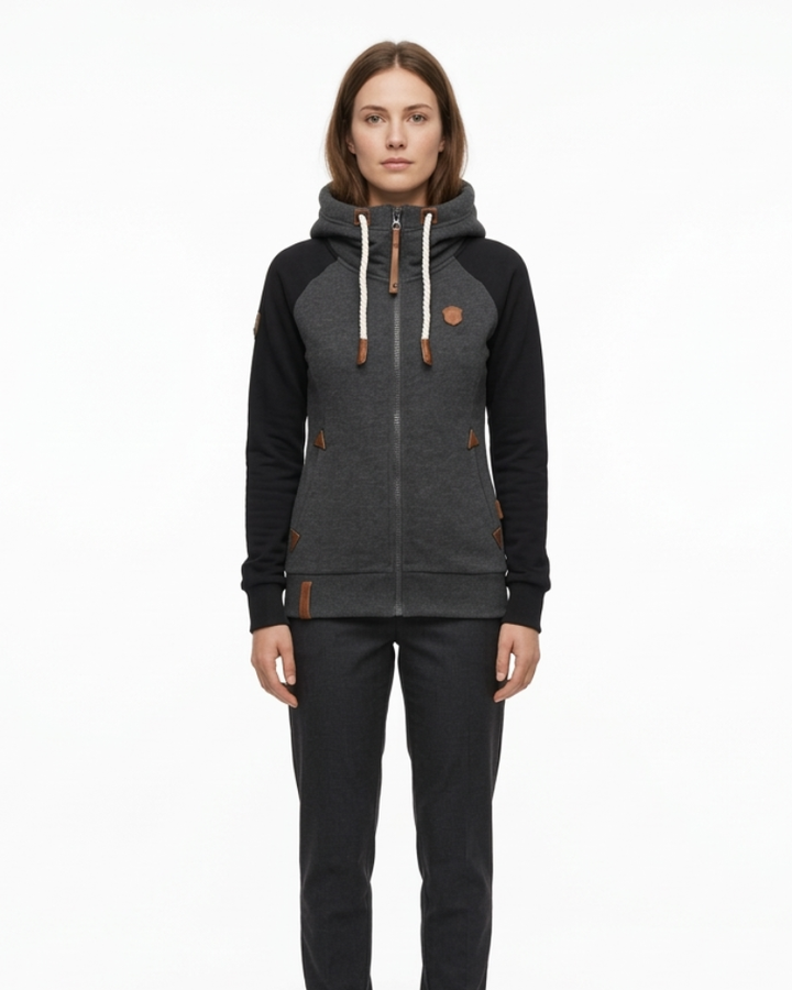 Lucia Felpa con Cappuccio Donna – Hoodie Casual Morbido con Cappuccio Regolabile