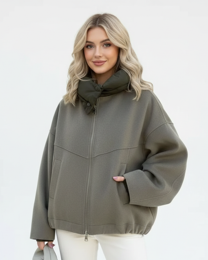 April Cappotto in Lana da Donna – Elegante, Caldo, Vestibilità Confortevole