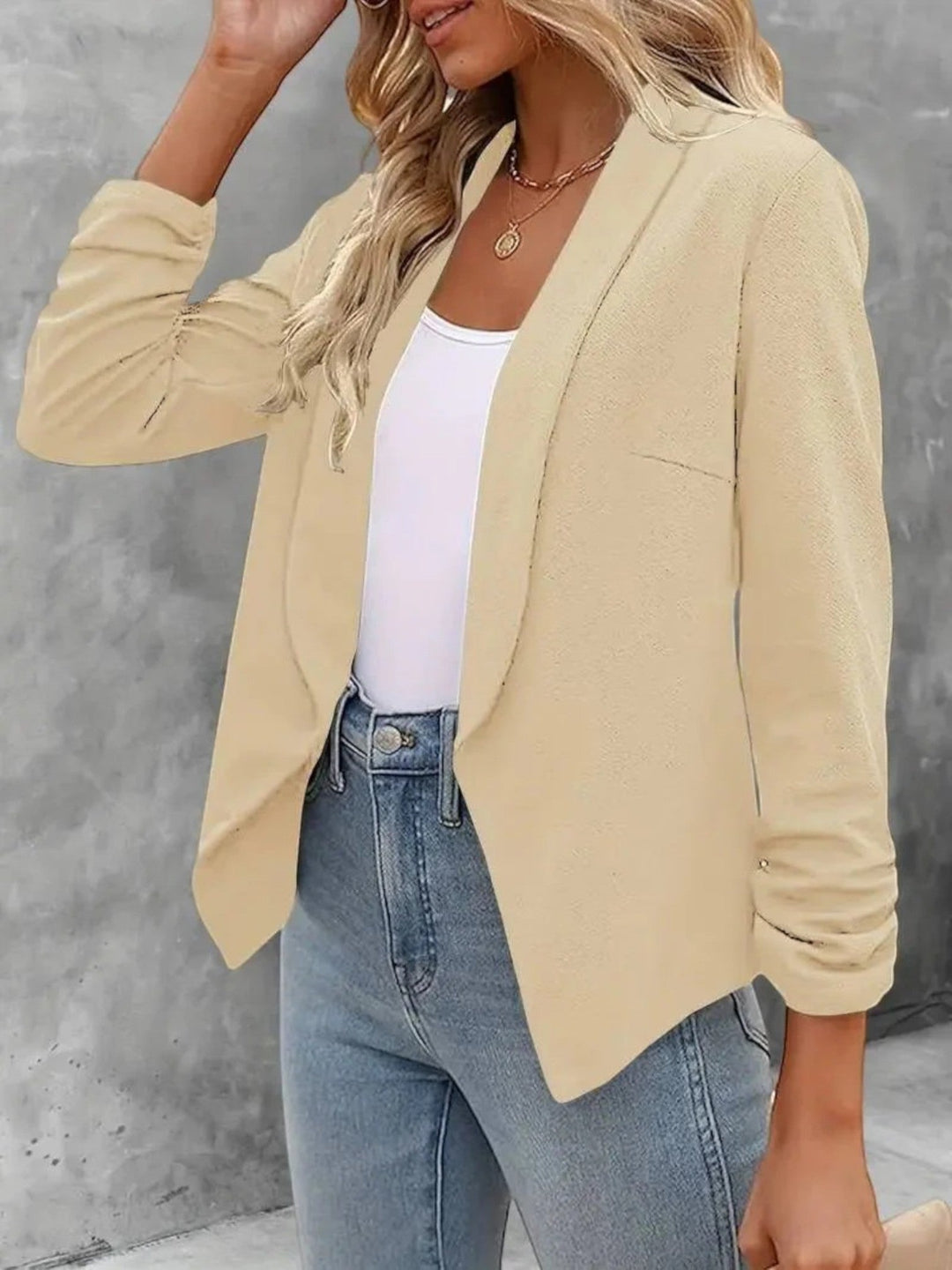 Amanda | Elegantní otevřené sako pro ženy | Léto
