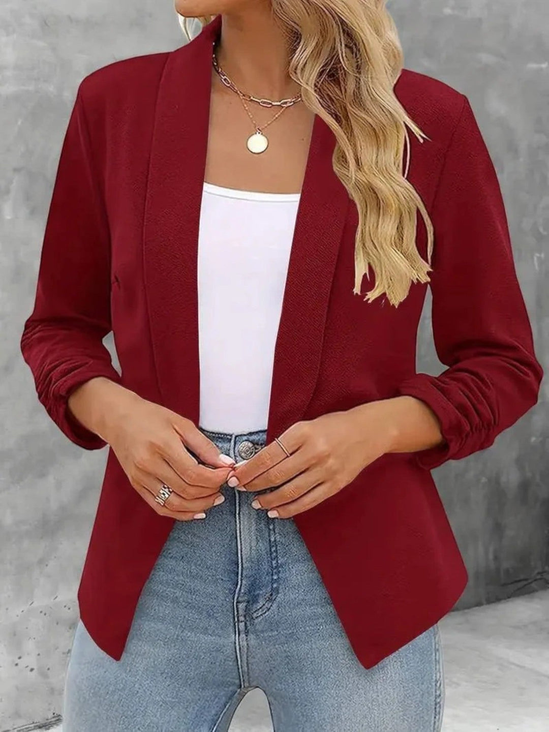 Blazer deschis pentru femei | Casual