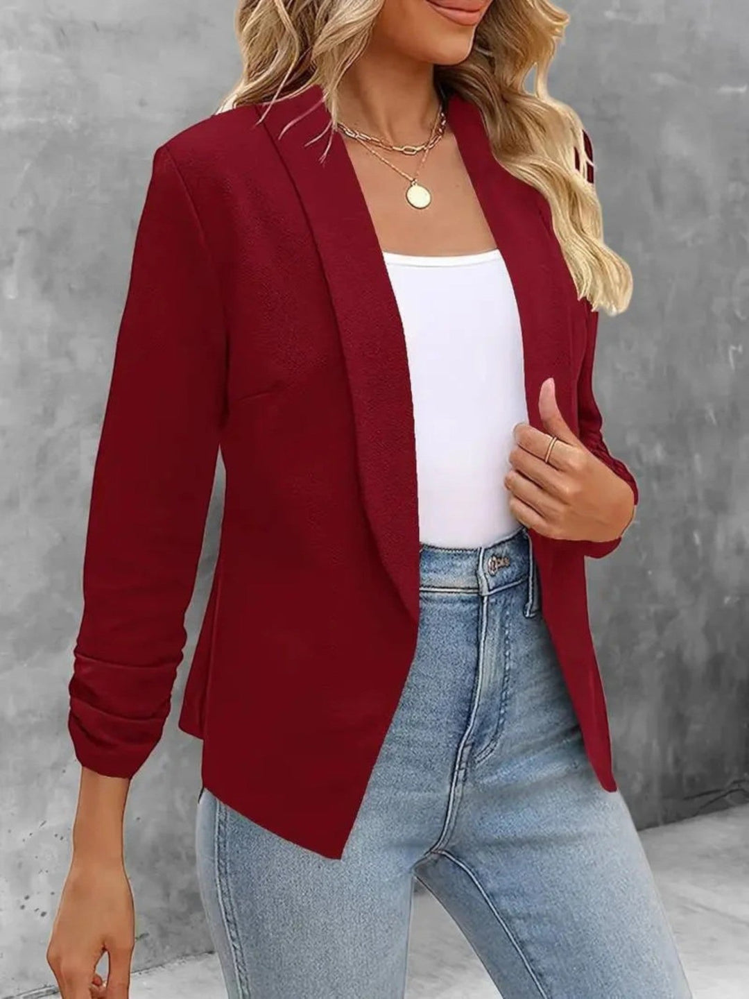 Blazer deschis pentru femei | Casual