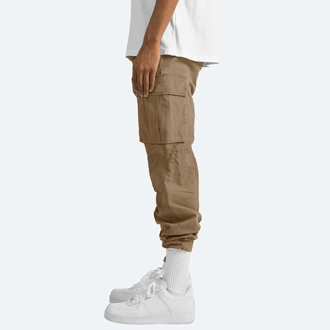 Lennox Pantaloni Cargo Bărbați – Pantaloni Casual cu Buzunare Funcționale și Croială Confortabilă