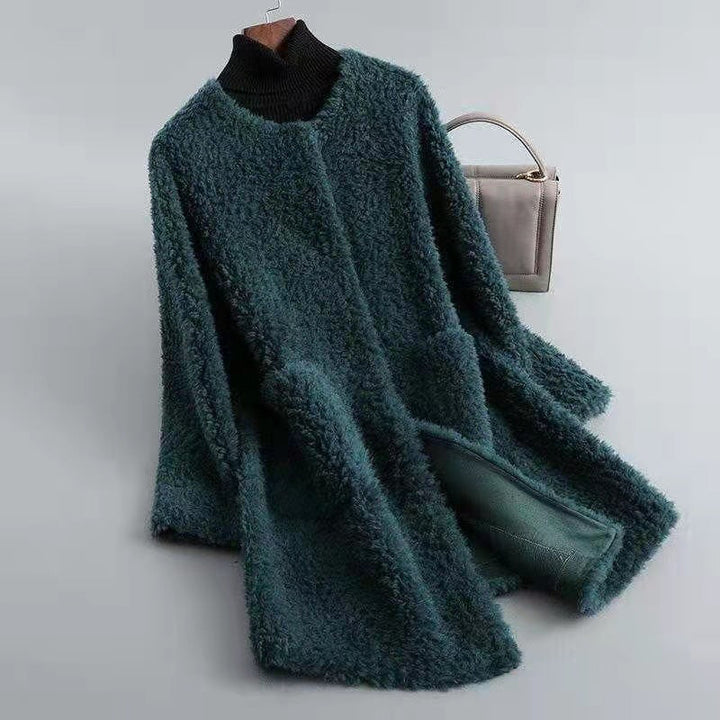 Joy Cappotto Donna Teddy Morbido – Faux Fur, Vestibilità Rilassata & Tasche Frontali