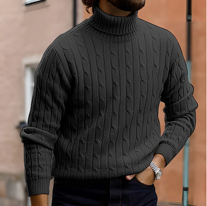 Frankie Dolcevita Uomo Elegante – Maglione Slim Fit Morbido e Caldo