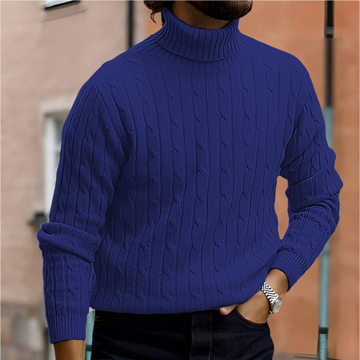 Frankie Dolcevita Uomo Elegante – Maglione Slim Fit Morbido e Caldo