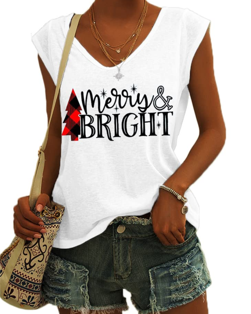 Luma T-Shirt Donna – Scollo a V, Maniche Cap Sleeve & Top Basic Casual Loose Fit