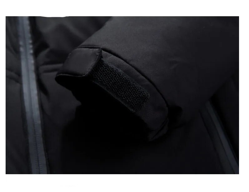 Zavien Ανδρικό Μπουφάν Σκι Slim Fit – Χειμερινό Μπουφάν με Επένδυση Κουκούλας και Θερμική Μόνωση