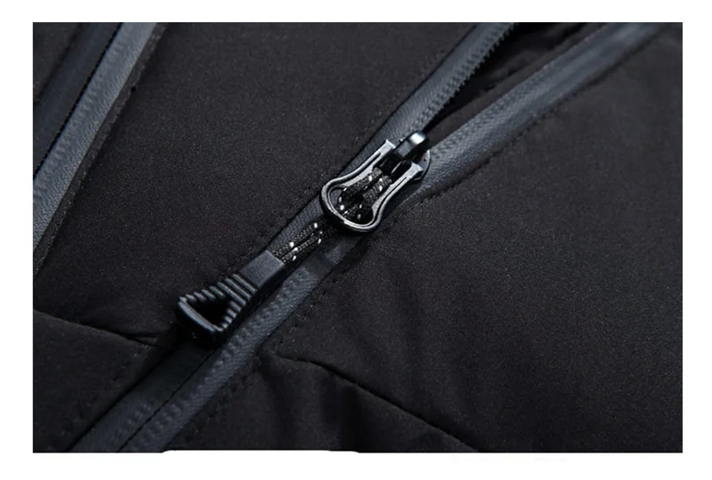 Zavien Ανδρικό Μπουφάν Σκι Slim Fit – Χειμερινό Μπουφάν με Επένδυση Κουκούλας και Θερμική Μόνωση