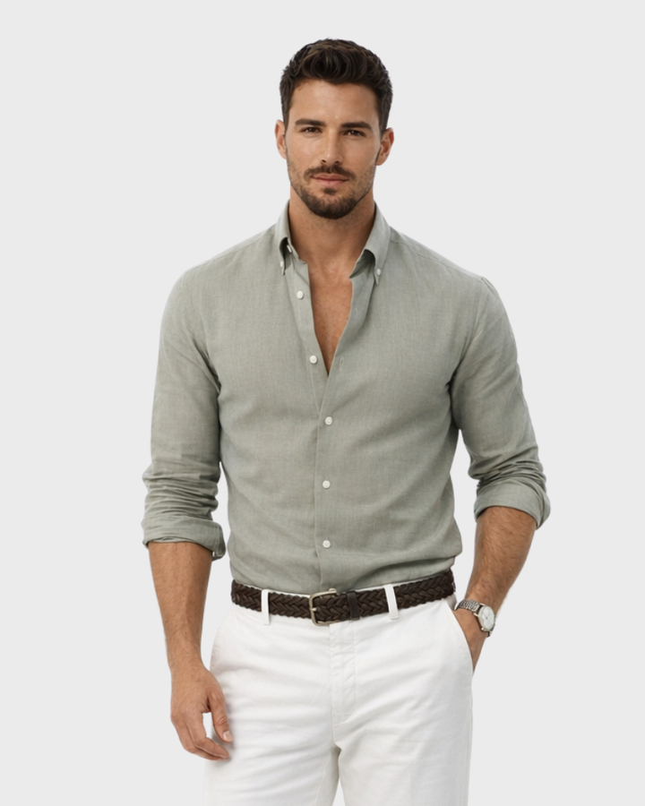 Kent Cămașă Bărbați – Fără Călcare, Mâneci Lungi & Stil Elegant Business Casual