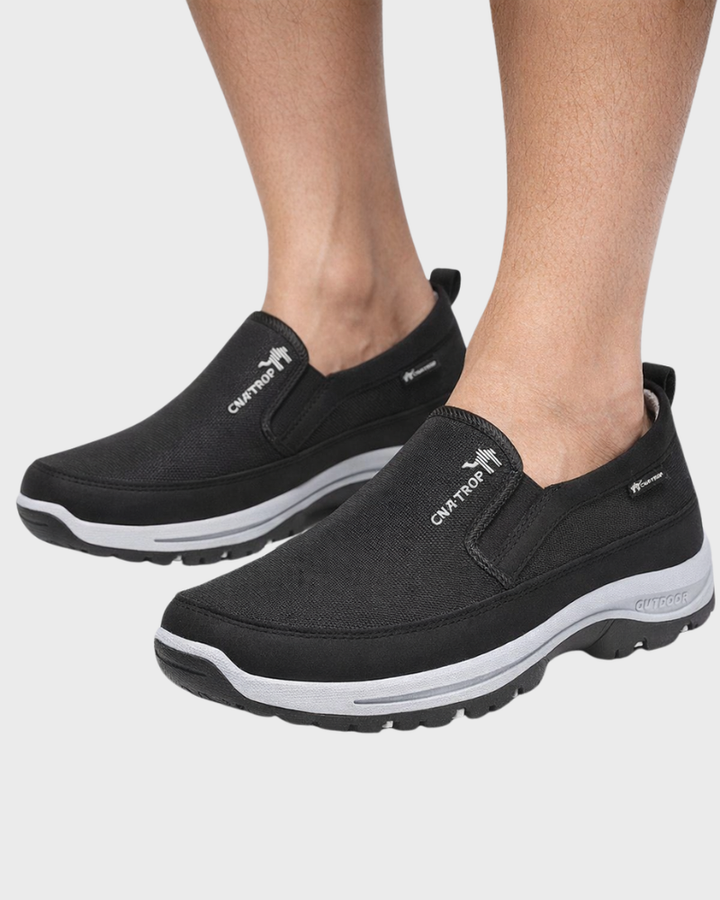 Hernan Adidași Bărbați – Slip-On, Material Respirabil & Talpă Antiderapantă Confortabilă