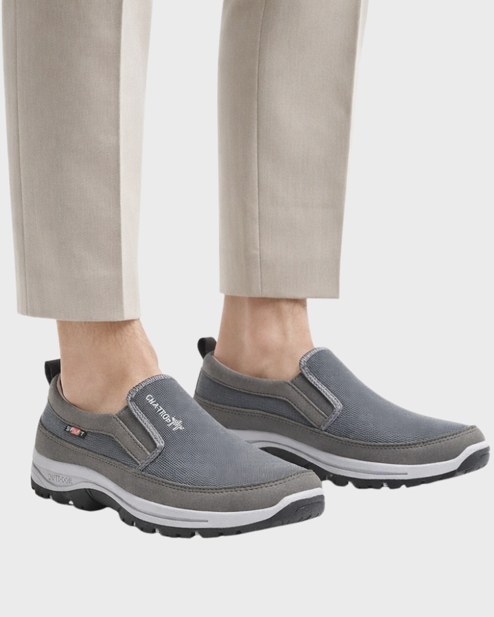 Hernan Adidași Bărbați – Slip-On, Material Respirabil & Talpă Antiderapantă Confortabilă
