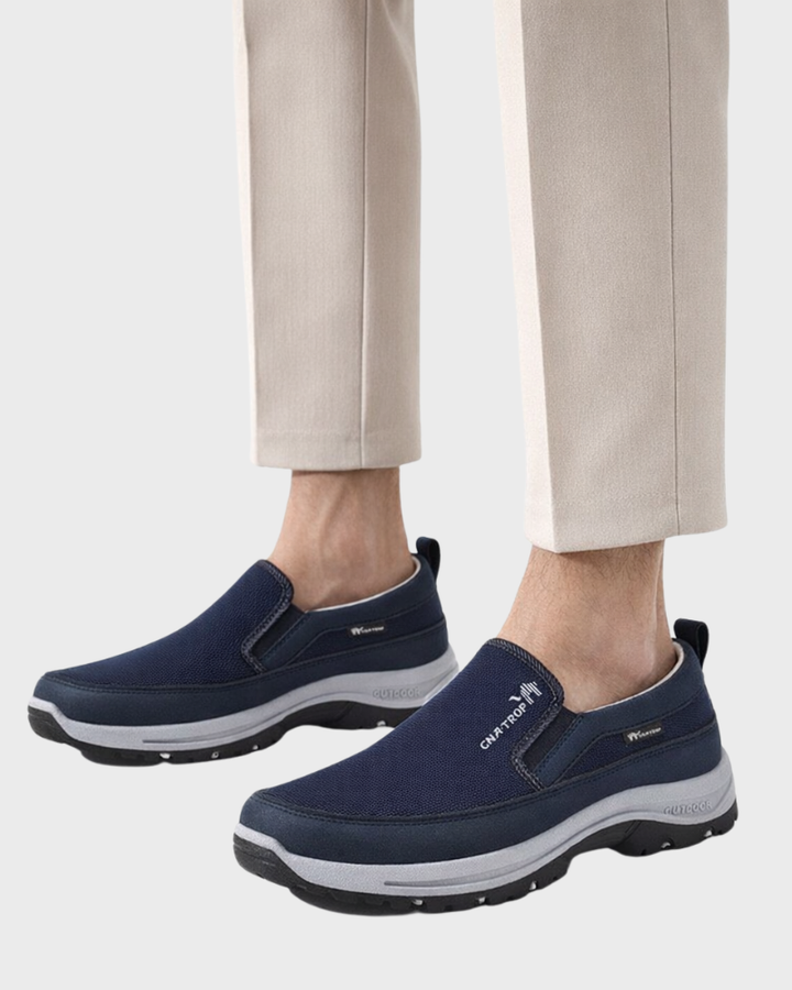 Hernan Adidași Bărbați – Slip-On, Material Respirabil & Talpă Antiderapantă Confortabilă