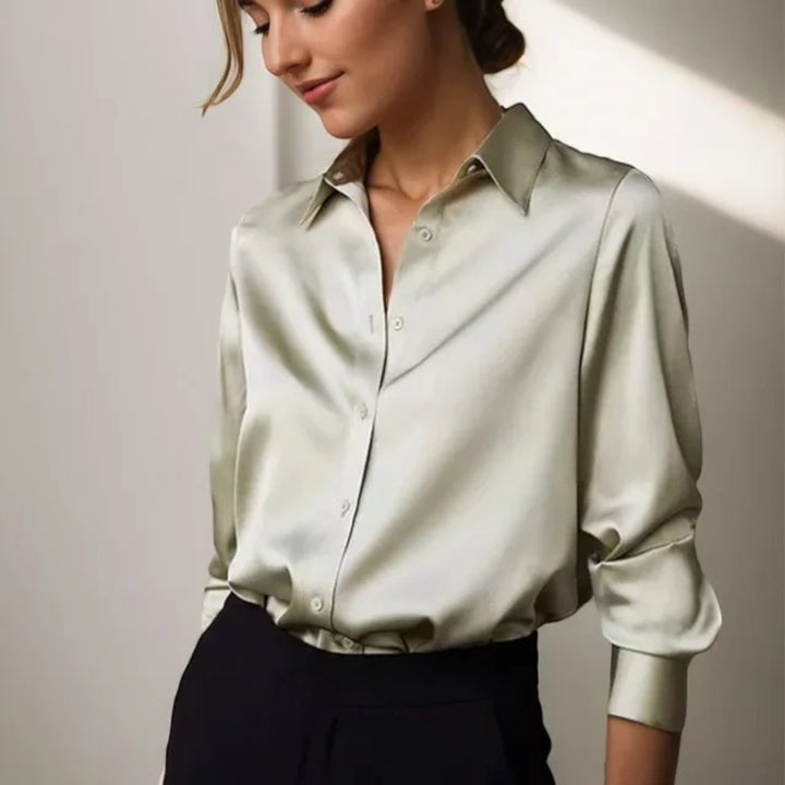 Lilou | Cămașă Elegantă pentru Femei | Mâneci Lungi