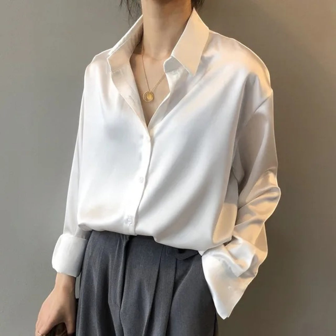 Lilou | Cămașă Elegantă pentru Femei | Mâneci Lungi
