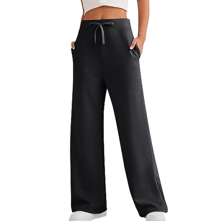 Pantaloni de trening casual pentru femei | Talie înaltă