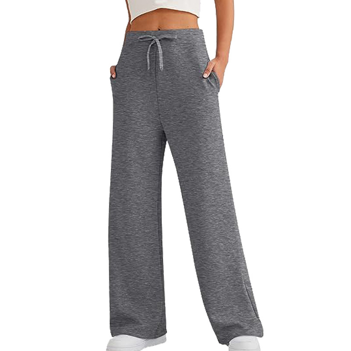 Pantaloni de trening casual pentru femei | Talie înaltă