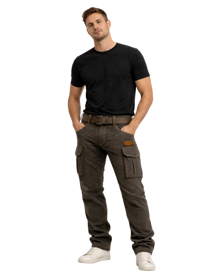 Daxton Pantaloni Cargo Bărbați – Pantaloni Cargo Casual cu Buzunare Multiple și Croială Modernă