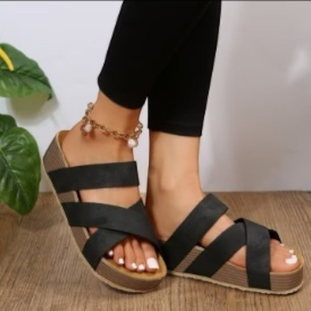 Lysiane | Comfortable Platform Sandals for Women | Summer