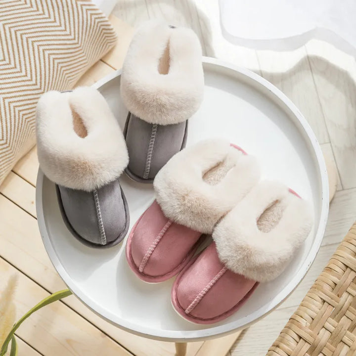 Slippers For Women | With Fur Trim